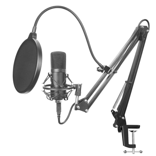 Complete Microphone Set – Perfect for Gaming & Streaming